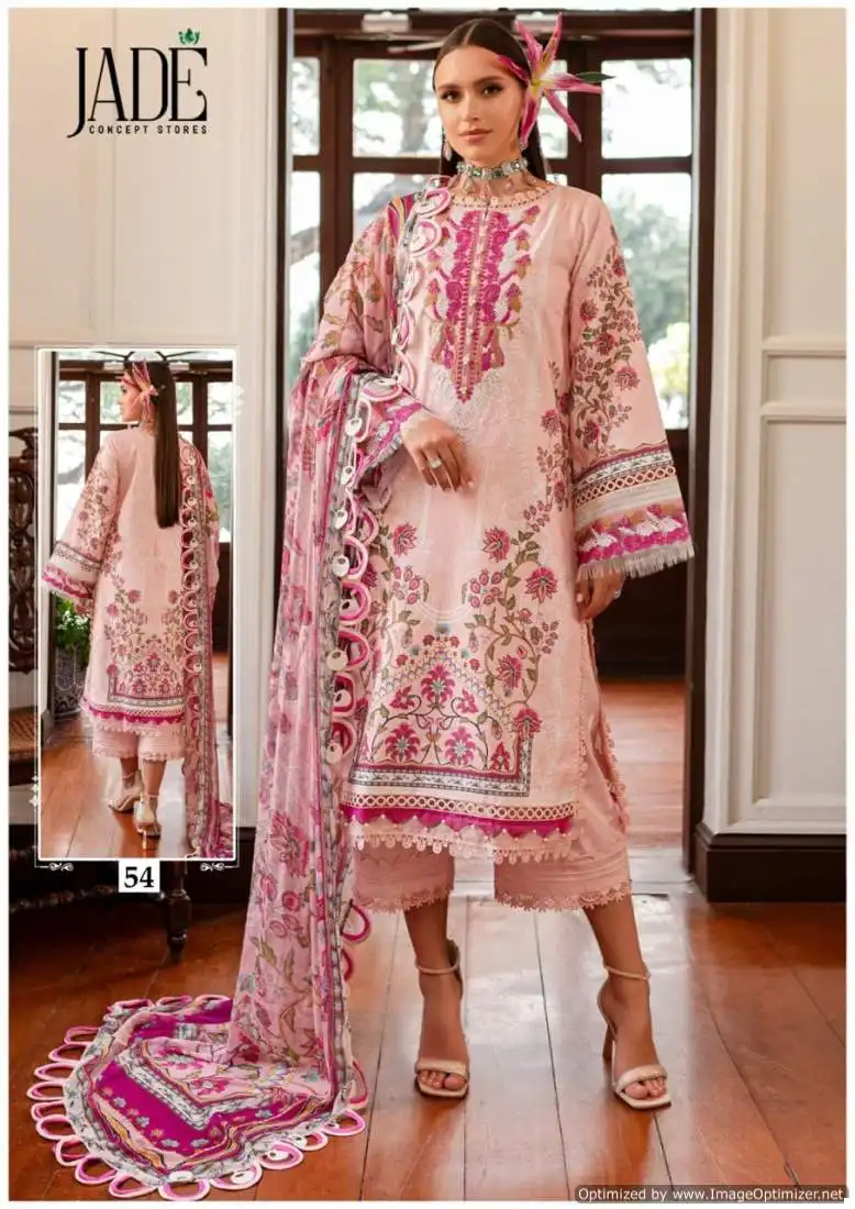 Jade Chevron Vol 6 Lawn Cotton Wholesale Pakistani Salwar Suit Catalog - Image 6