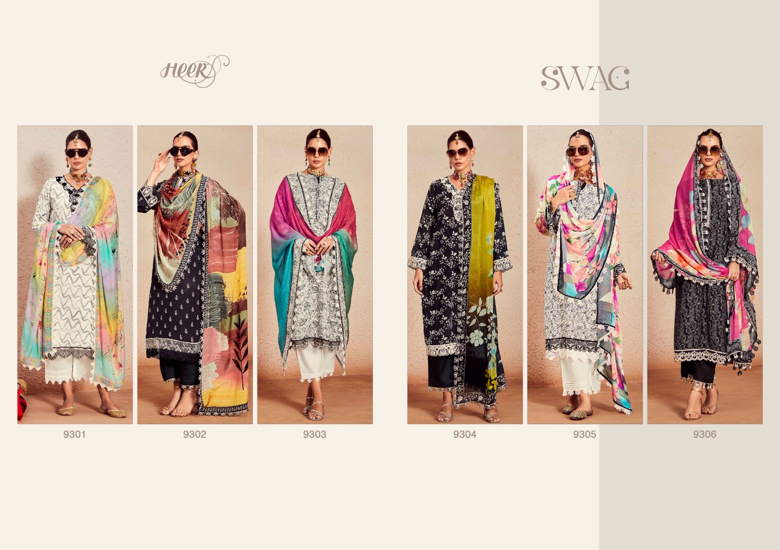 Kimora Swag Vol 174 Pure Muslin Wholesale Fancy Salwar Suit Catalog — Wholesale Salwar Suits, MPA wholesale from Surat — view 8