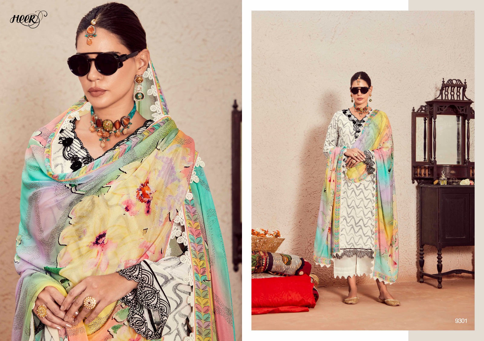 Kimora Swag Vol 174 Pure Muslin Wholesale Fancy Salwar Suit Catalog — Wholesale Salwar Suits, MPA wholesale from Surat - Gallery Image 2