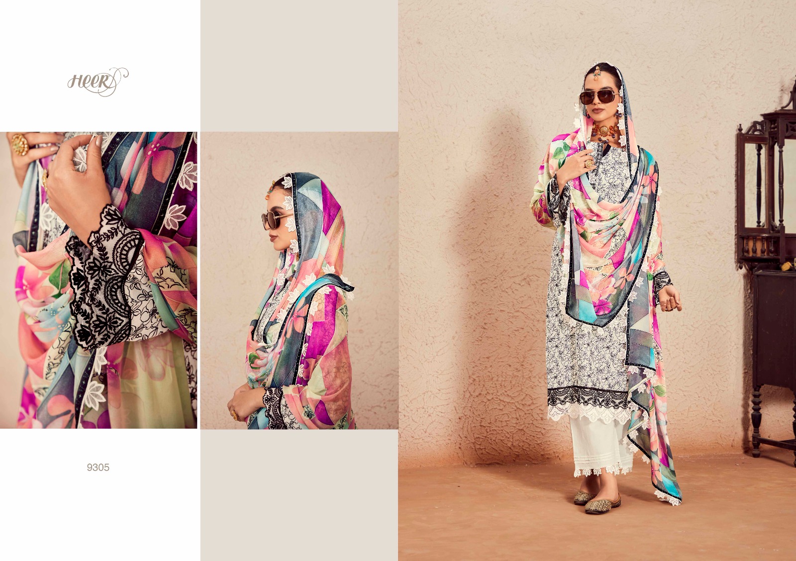 Kimora Swag Vol 174 Pure Muslin Wholesale Fancy Salwar Suit Catalog — Wholesale Salwar Suits, MPA wholesale from Surat - Gallery Image 4