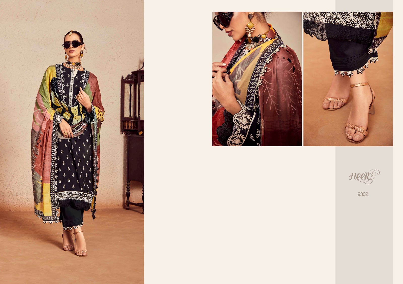 Kimora Swag Vol 174 Pure Muslin Wholesale Fancy Salwar Suit Catalog — Wholesale Salwar Suits, MPA wholesale from Surat - Gallery Image 5