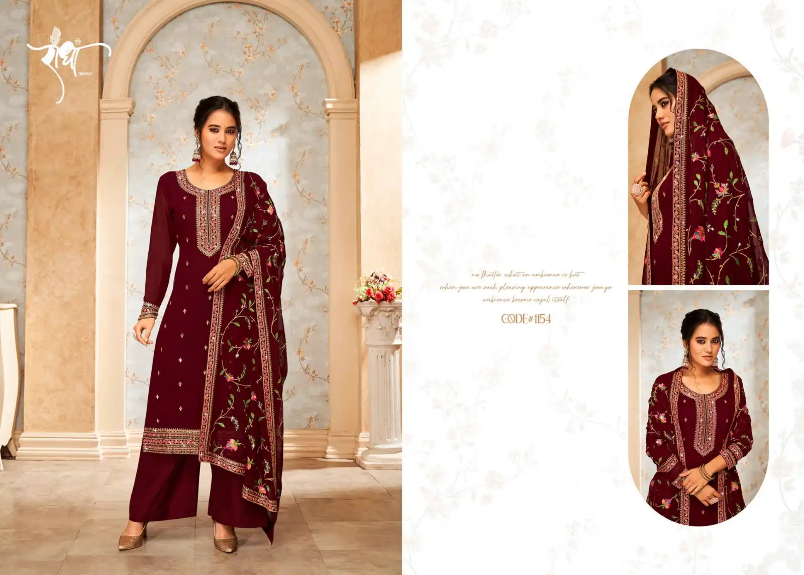 Radha Trendz Savariya Real Georgette Wholesale Designer Salwar Suit Catalog - Image 5