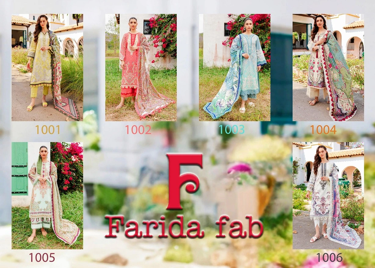 Vardan Ethnic Farida Fab Concept-B Cotton Wholesale Pakistani Salwar Suit Catalog
