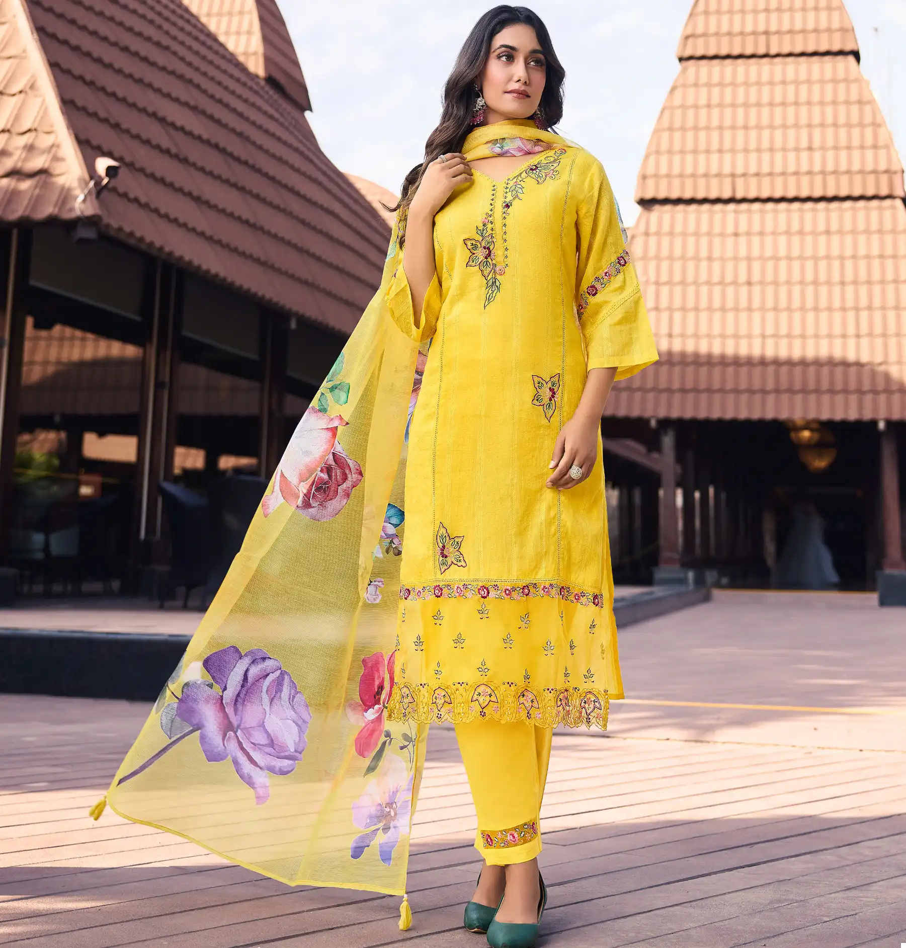 Lady Leela Summer Trends Pure Cotton Wholesale Readymade Salwar Suit Catalog