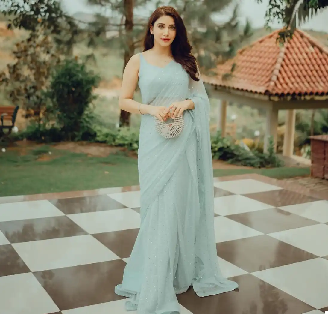 Vardan Ethnic Jr 616 Georgette Wholesale Fancy Saree