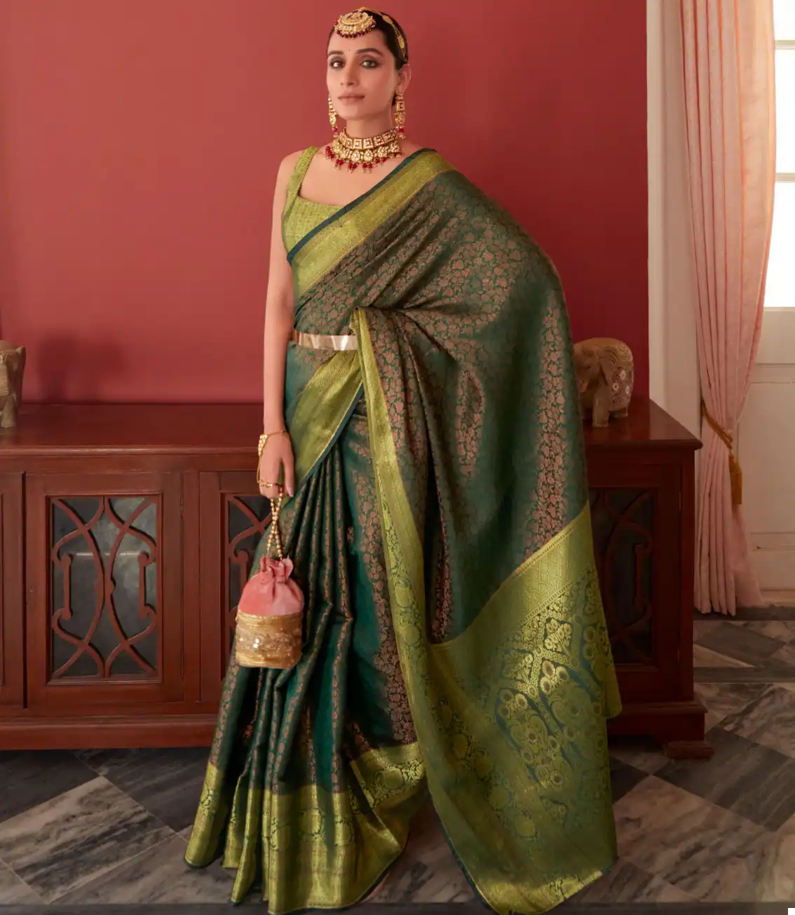 Rajpath Kashmira Silk Soft Kanchivaram Wholesale Fancy Sarees Catalog