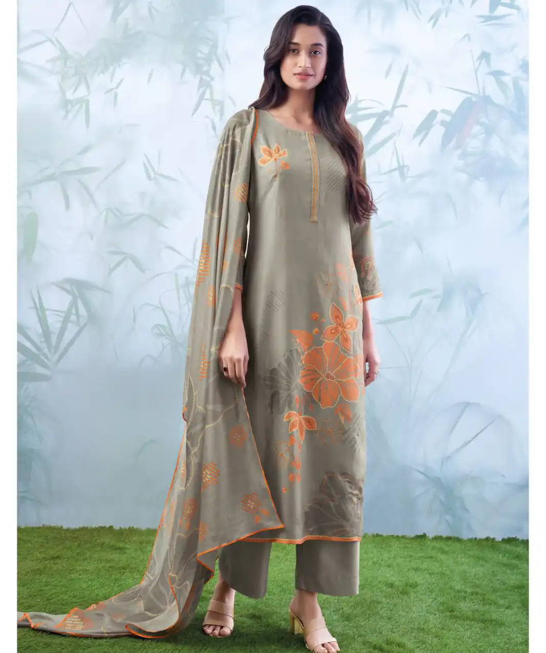 Ganga Frankie 2366 Premium Bemberg Silk Wholesale Fancy Salwar Suit Catalog
