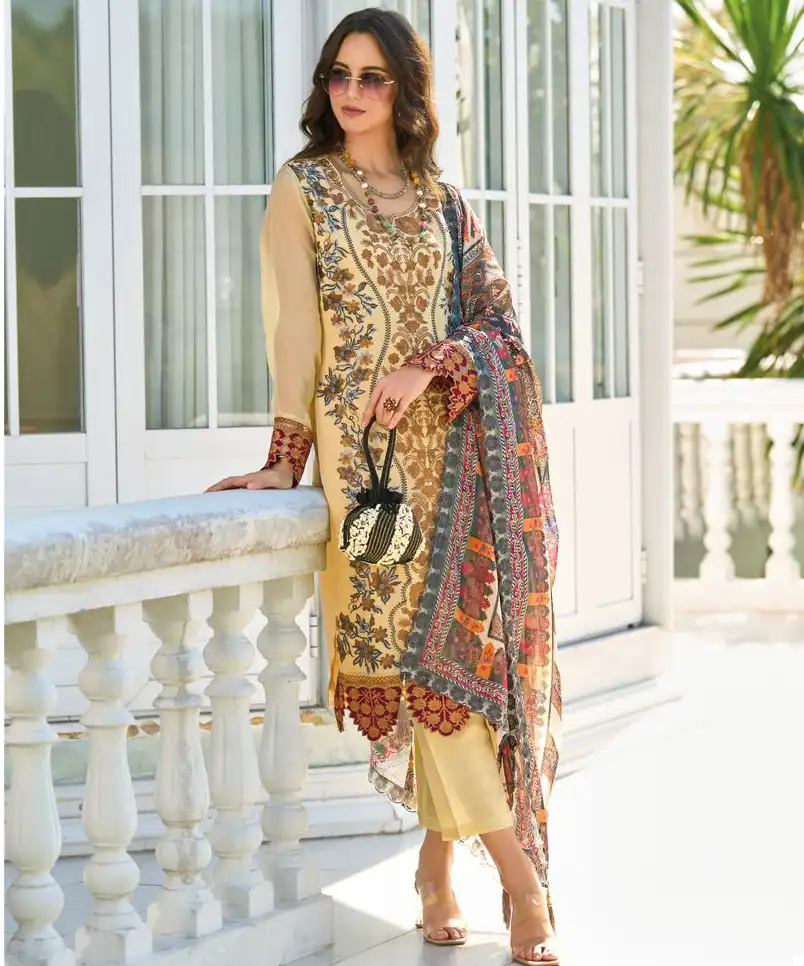 Zaveri Safinaz Soft Organza Wholesale Readymade Salwar Suit Catalog