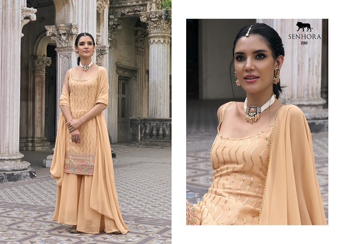 Senhora Ibtida Fux Georgette Wholesale Designer Salwar Suit Catalog - Image 4