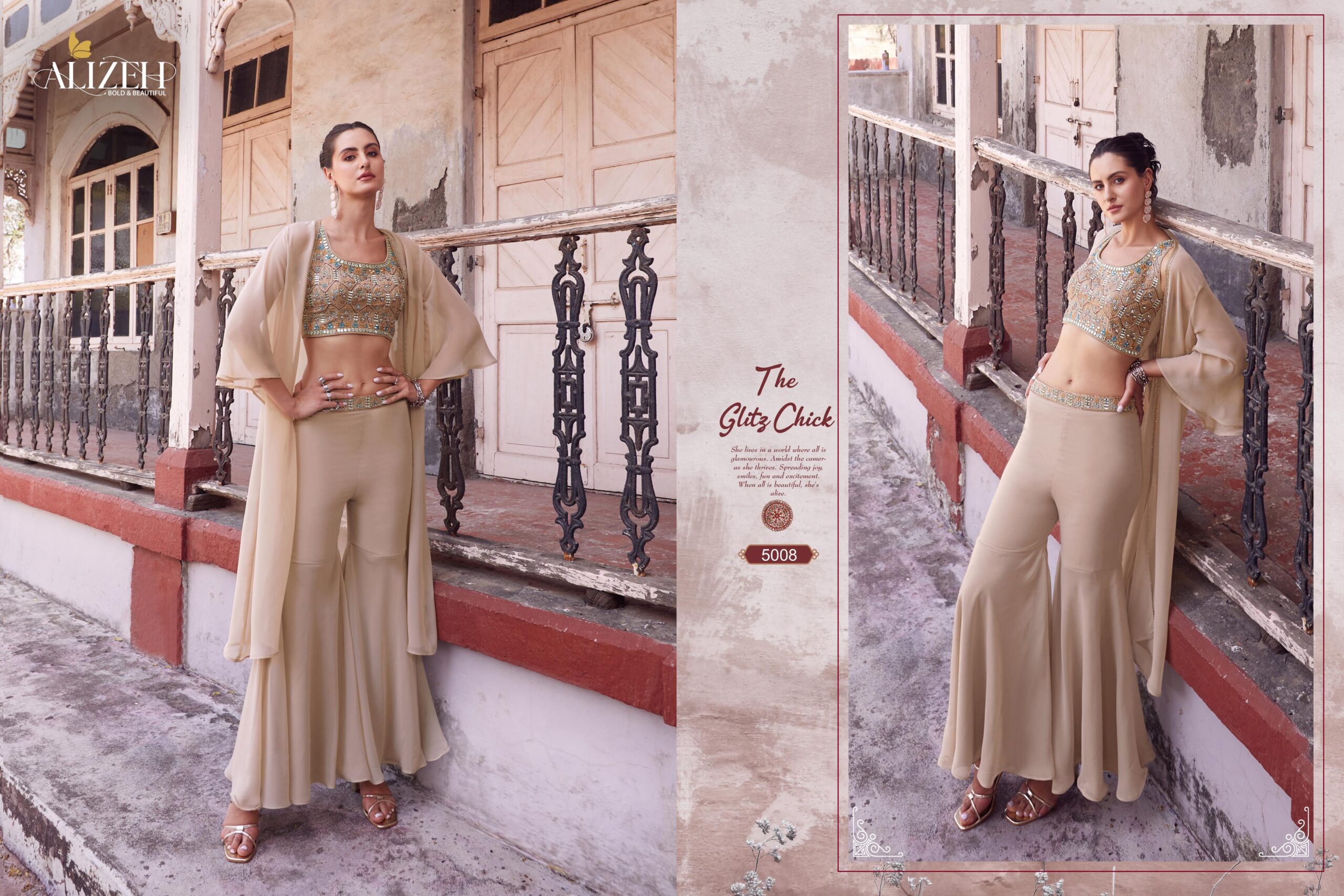 Alizeh Readymade Vol 1 Georgette Wholesale Lehenga Catalog - Image 7