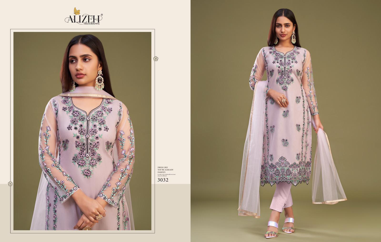 Alizeh Almora Vol 8 Designer Silk Salwar Kameez Wholesale Catalog - Image 5