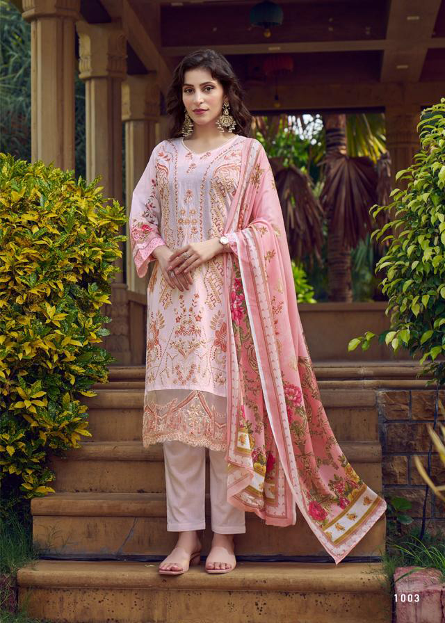 Majesty Rang Rasiya Cotton Pakistani Salwar Suit Wholesale Catalog