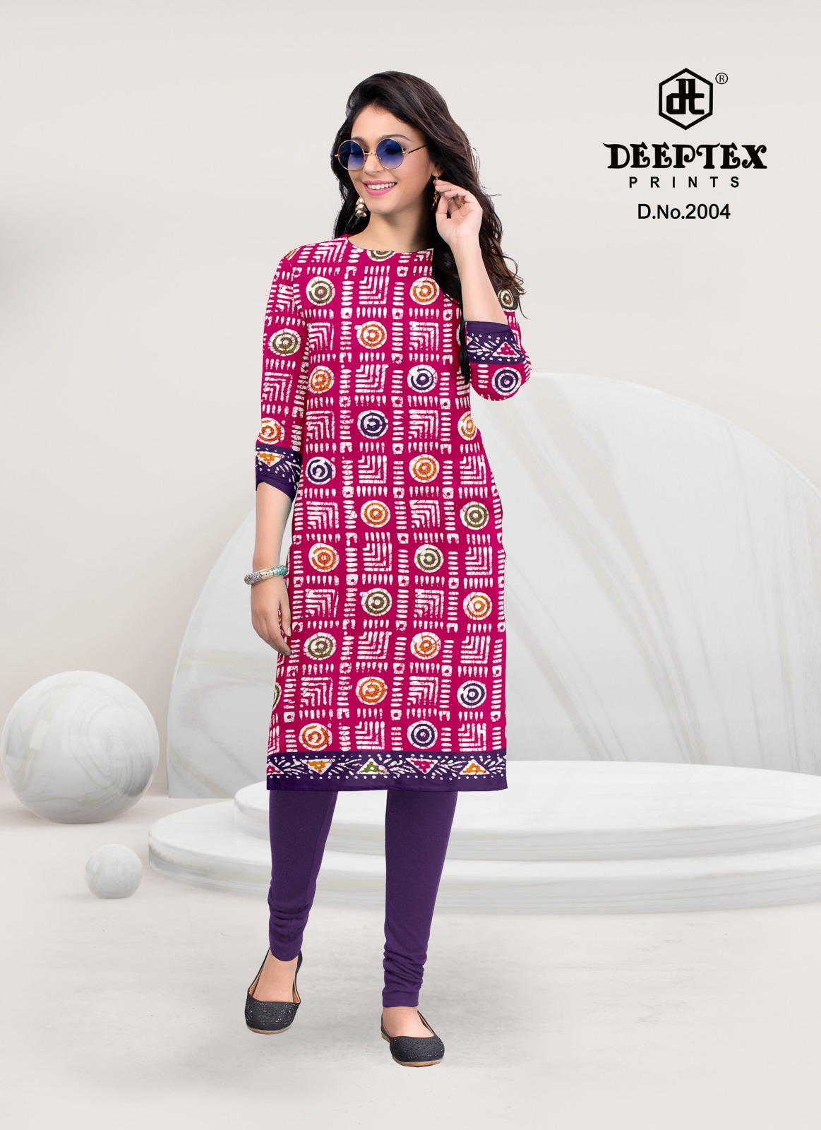 Deeptex Candy Floss Vol 2 Pure Cotton Wholesale Fancy Kurtis Catalog - Image 6