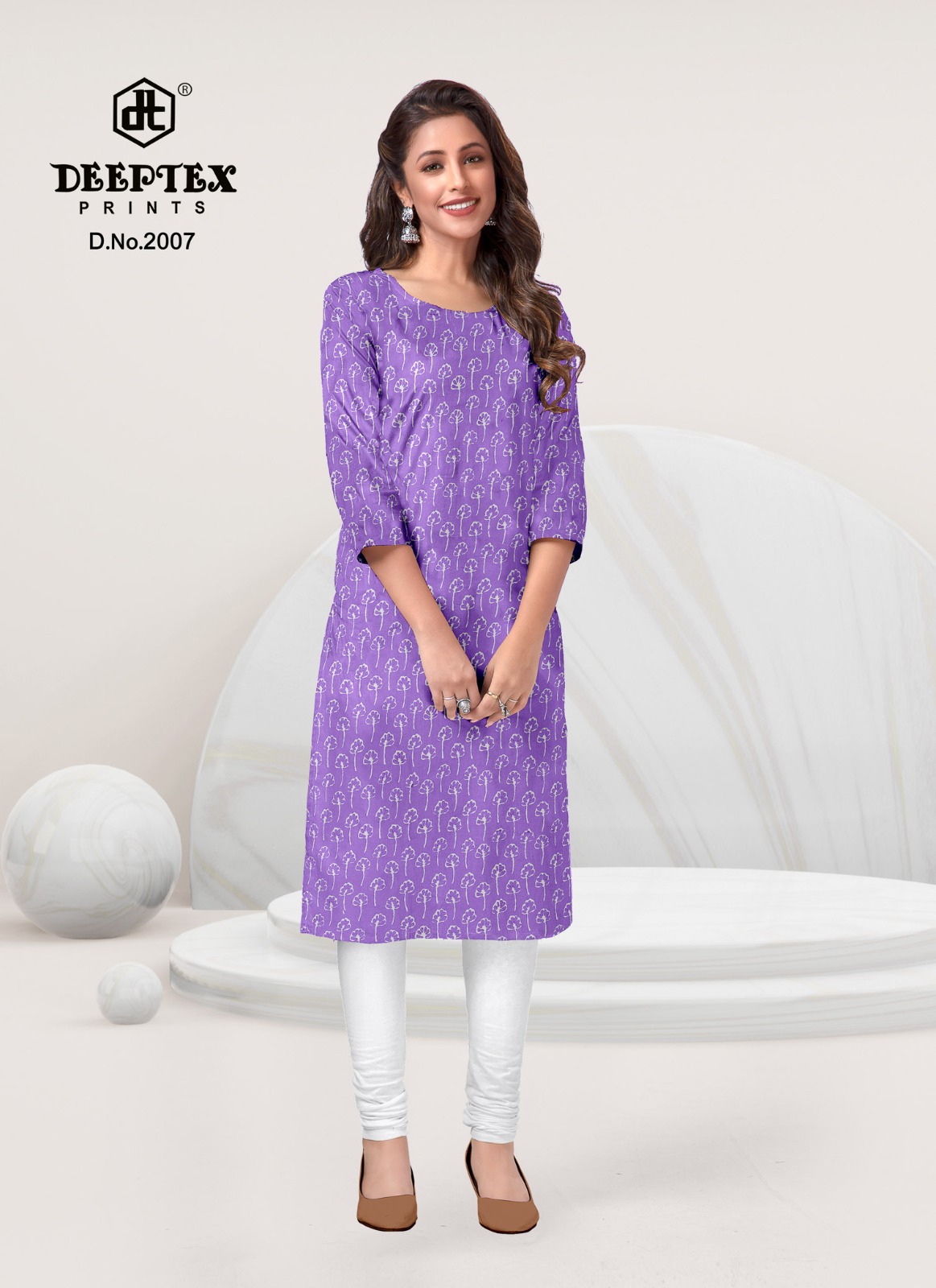 Deeptex Candy Floss Vol 2 Pure Cotton Wholesale Fancy Kurtis Catalog - Image 7