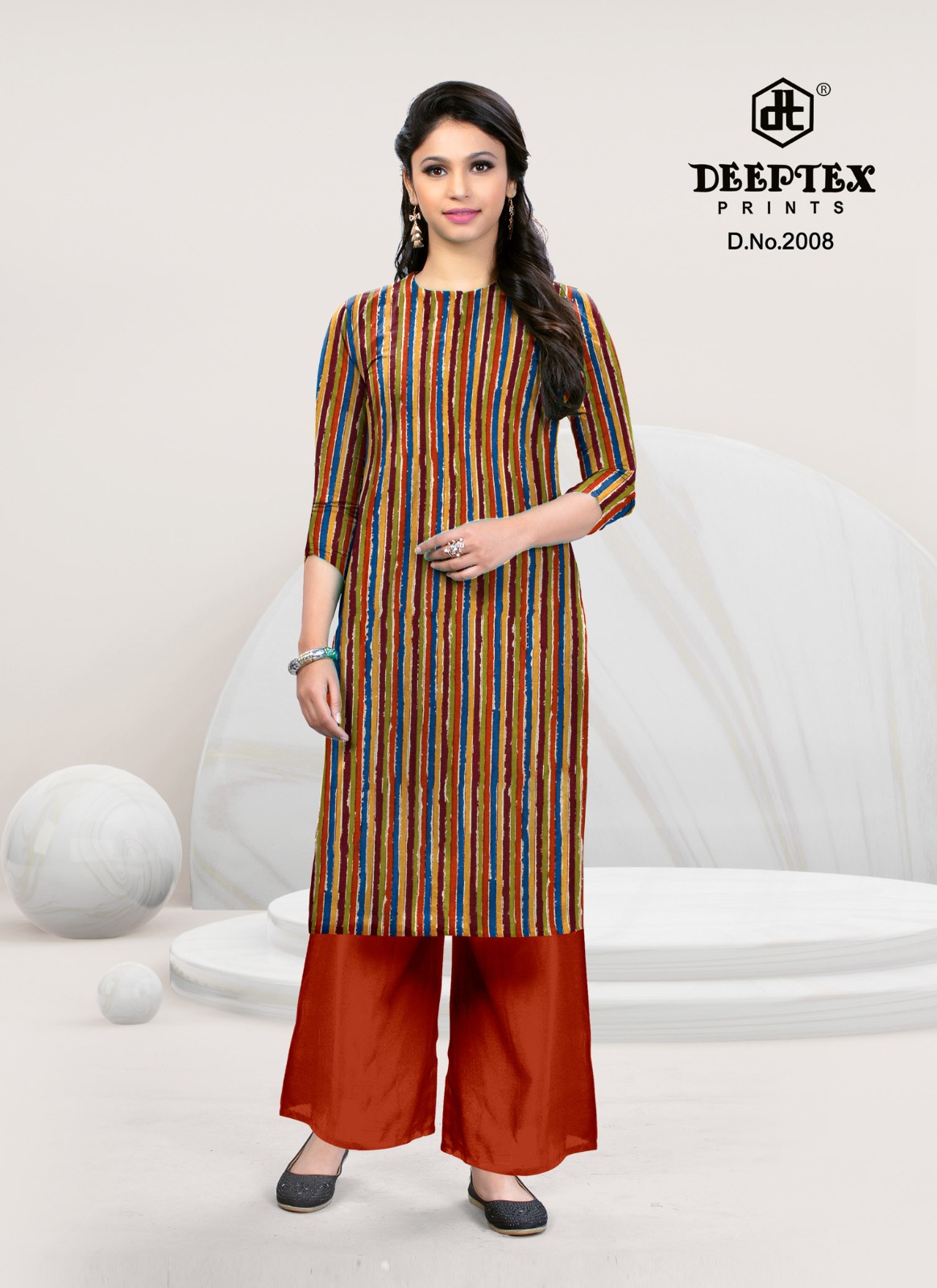 Deeptex Candy Floss Vol 2 Pure Cotton Wholesale Fancy Kurtis Catalog - Image 8