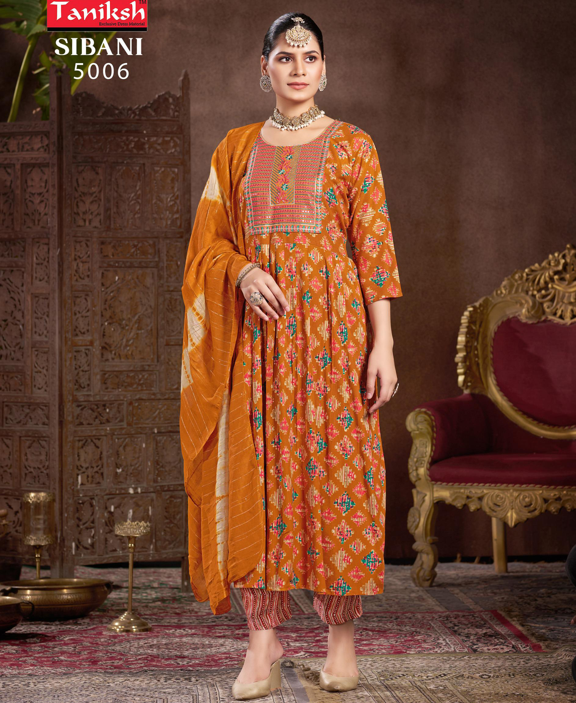 Taniksh Sibani Vol 5 Rayon Print Wholesale Readymade Salwar Suit Catalog