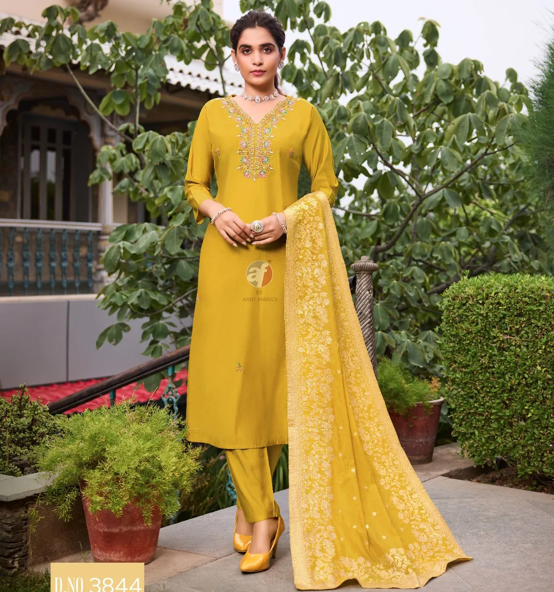 Af Vastra Vol 3 Roman Silk Wholesale Readymade Salwar Suit Collection