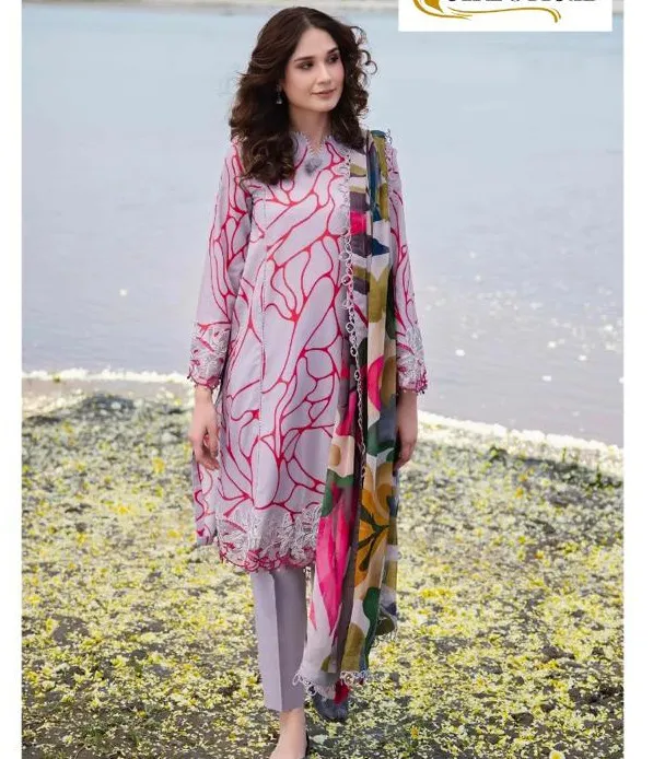 Alzohaib M Basic Cotton Wholesale Pakistani Salwar Suit Collection