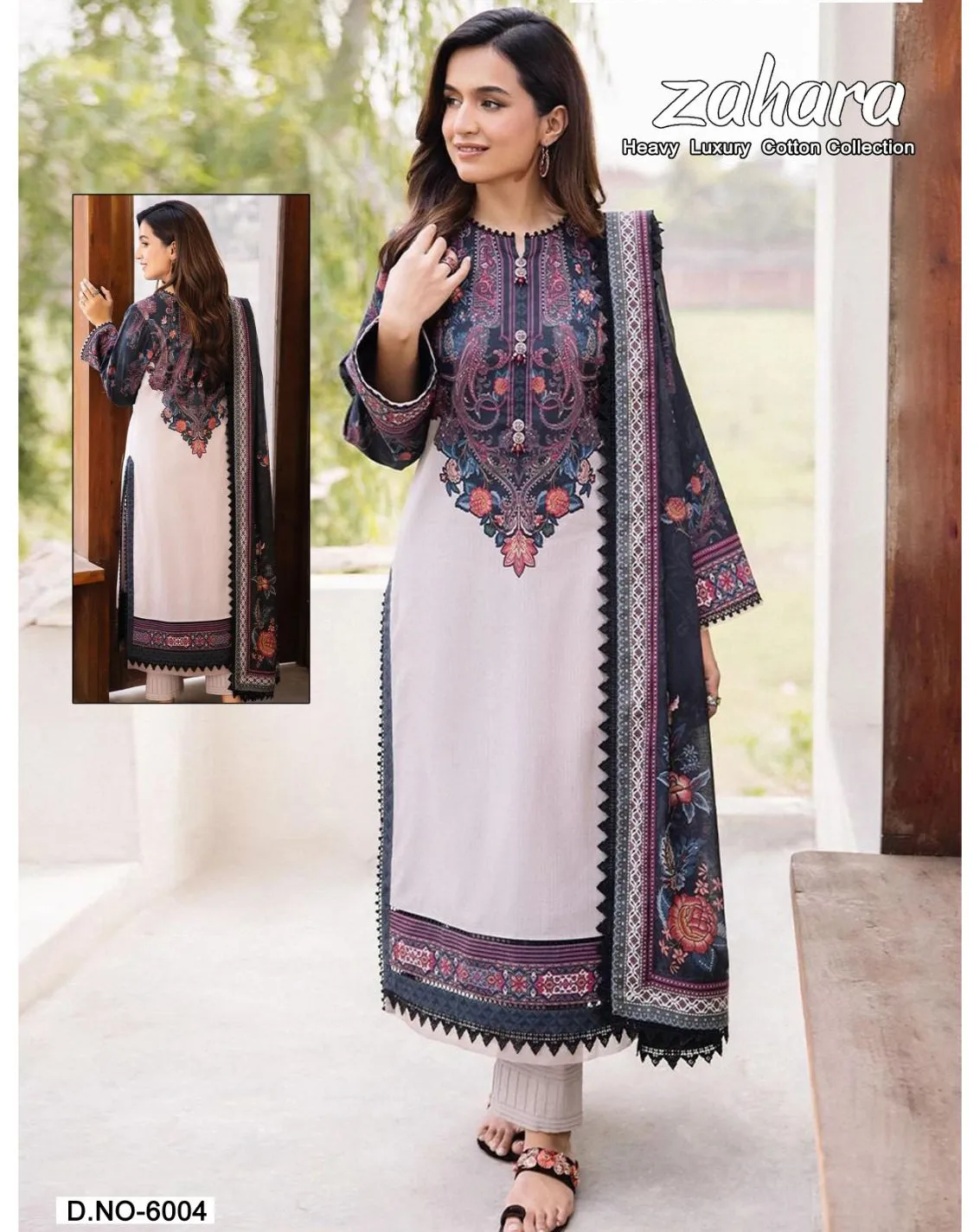 Fatema Zahara Vol 6 Cambric Cotton Dress Material Collection
