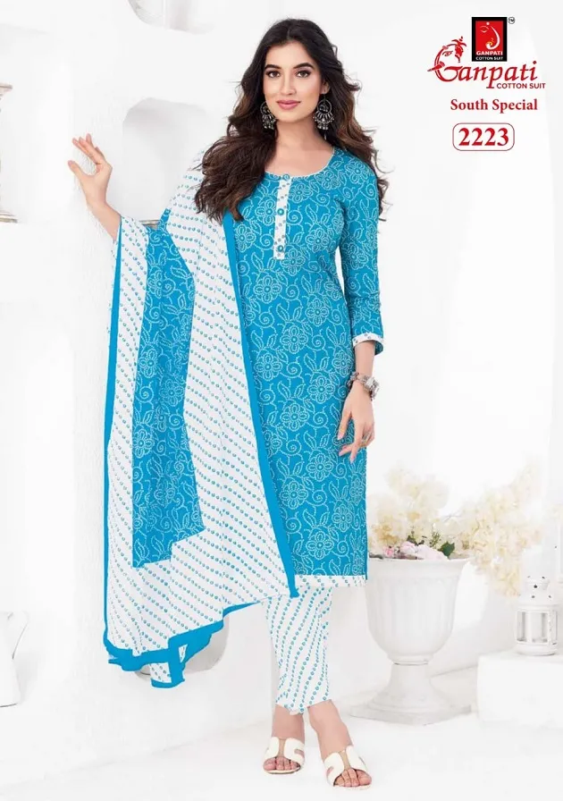 Ganpati Jighyasha Pant Style Vol 22 Cotton Wholesale Salwar Suit Collection