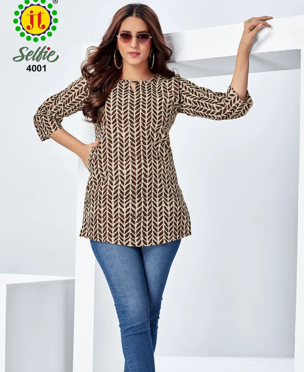 JT Selfie Vol 4 Cotton Short Tops Collection