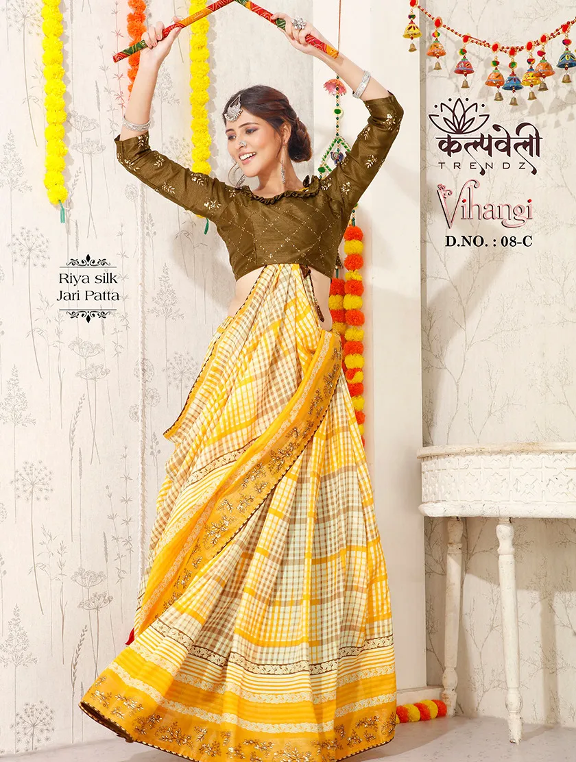 Kalpatru Fashion Vihangi 08no Riya Silk Sarees Collection