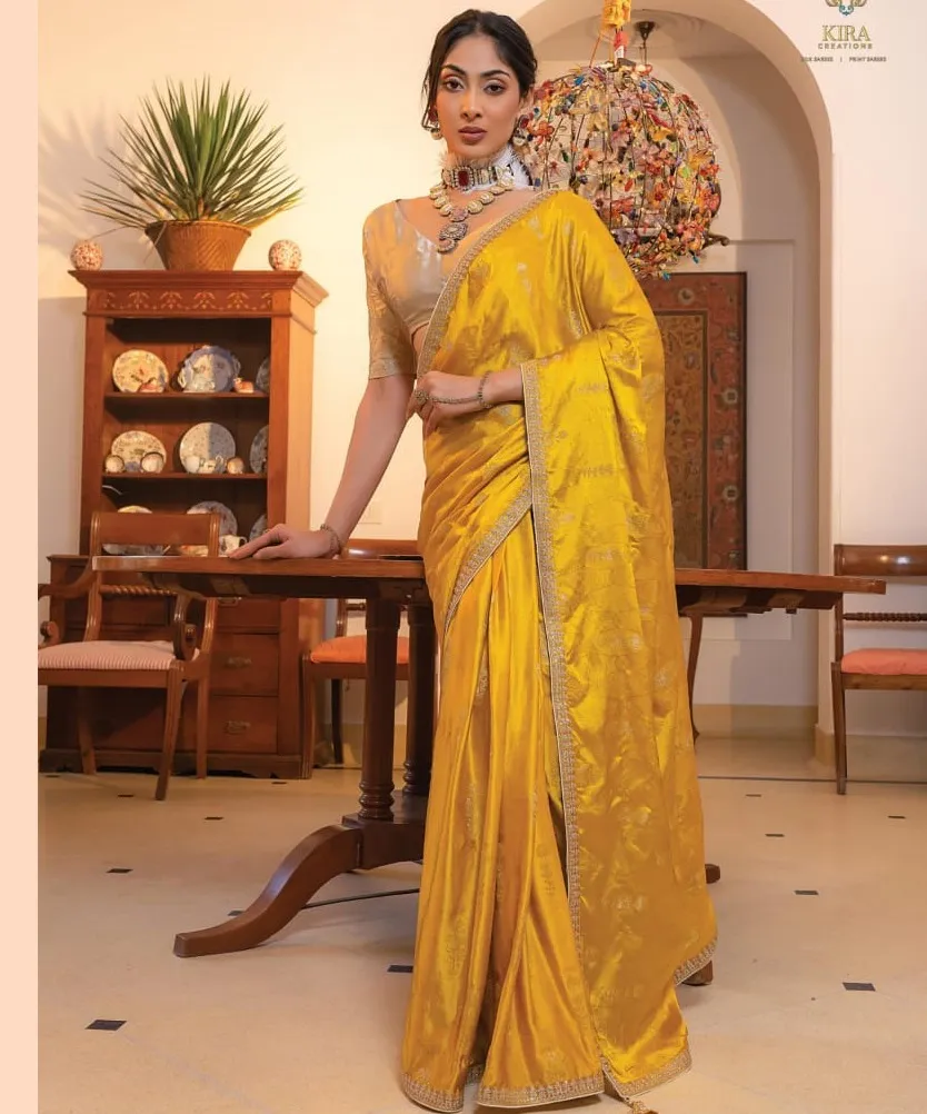 Kira Kamya Vol 2 Viscose Satin Silk Fancy Sarees Collection