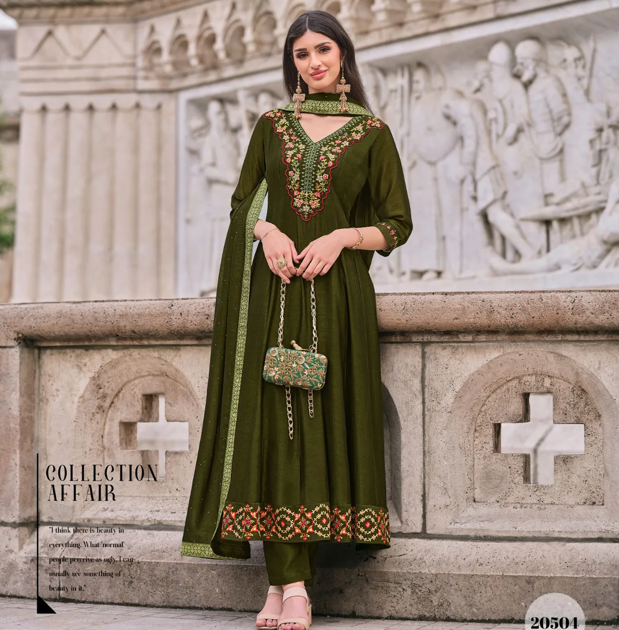 Lily And Lali Bibbojaan Silk Wholesale Anarkali Style Salwar Suit Collection