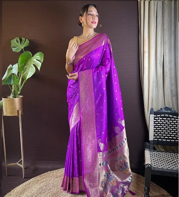 Meera 223 Designer Paithani Silk Wholesale Sarees Collection