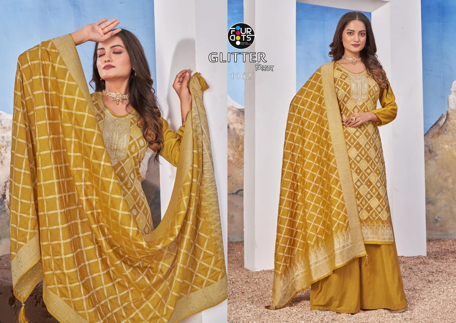Poonam White Vol -2 — Wholesale Kurti With Bottom Dupatta, Poonam'S wholesale from Surat — view 2