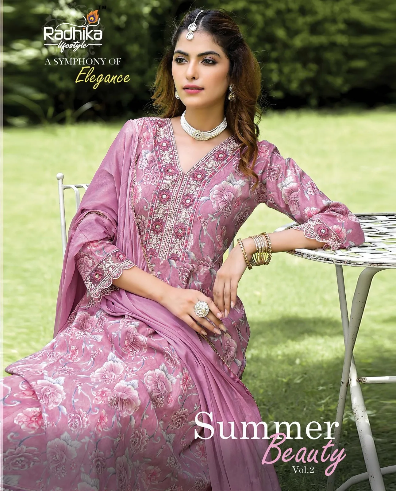 Radhika Lifestyle Summer Beauty Vol 2 Heavy Cotton Readymade Salwar Suit Collection