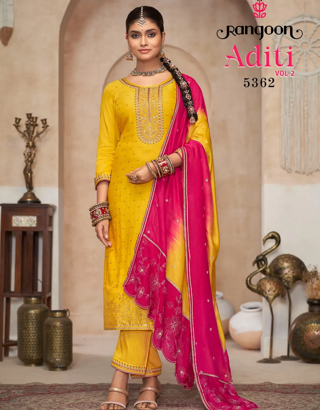 Rangoon Aditi Vol 2 Viscous Readymade Salwar Suit Collection
