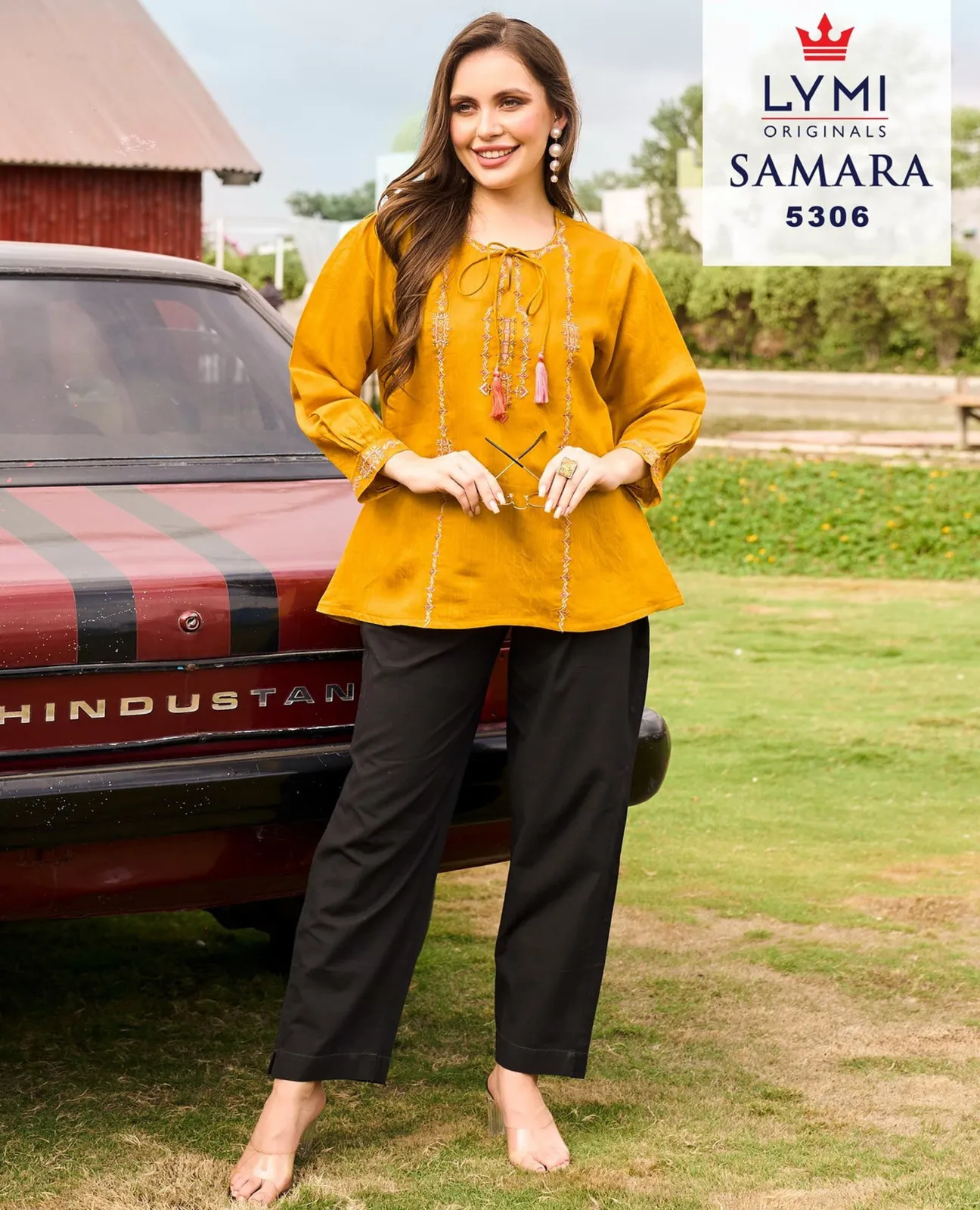 Rangoon Samara Viscose Wholesale Fancy Kurtis Collection