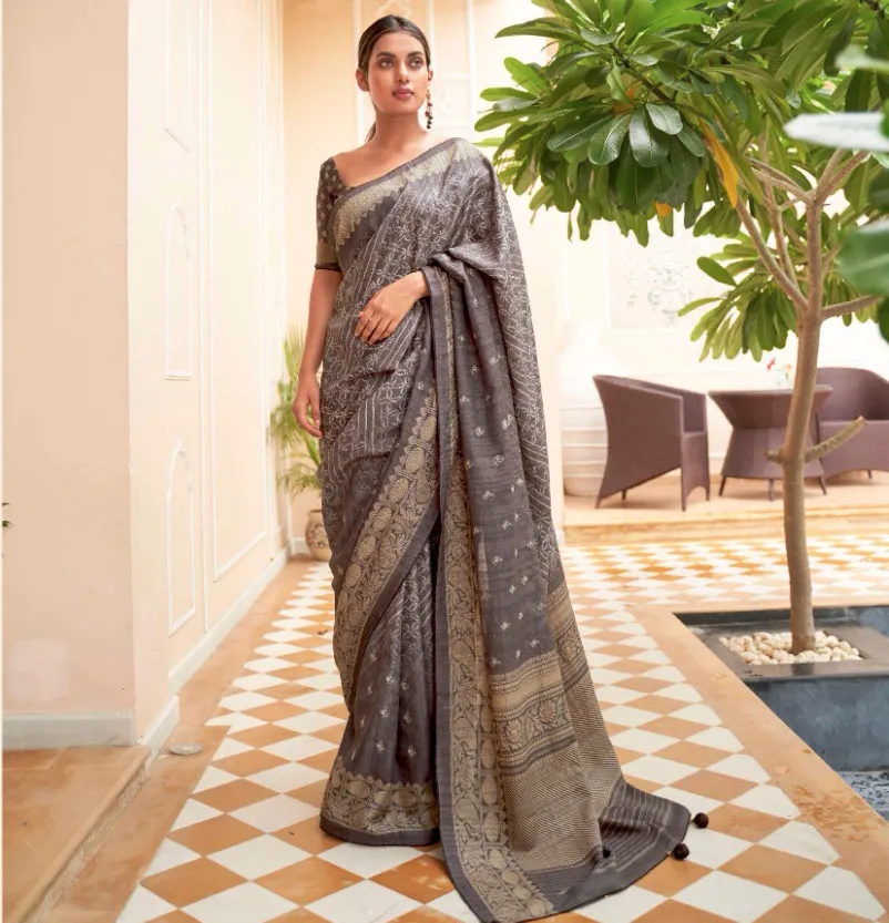 Rewaa Pathshaala Khadi Silk Wholesale Fancy Sarees Collection