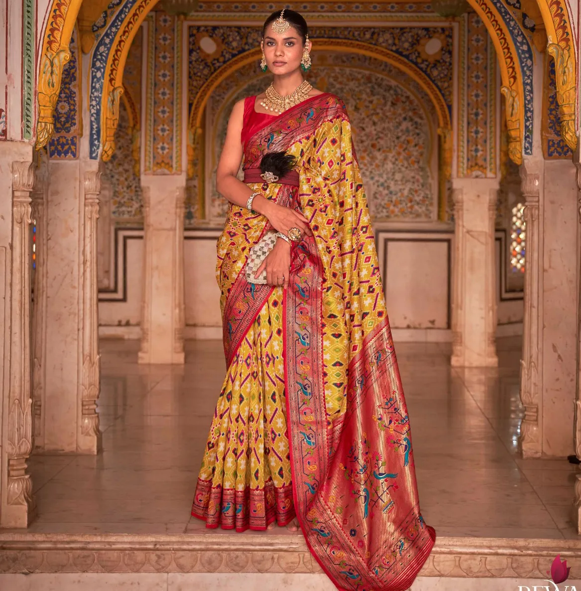 Rewaa Patola Paithani Smooth Silk Sarees Collection