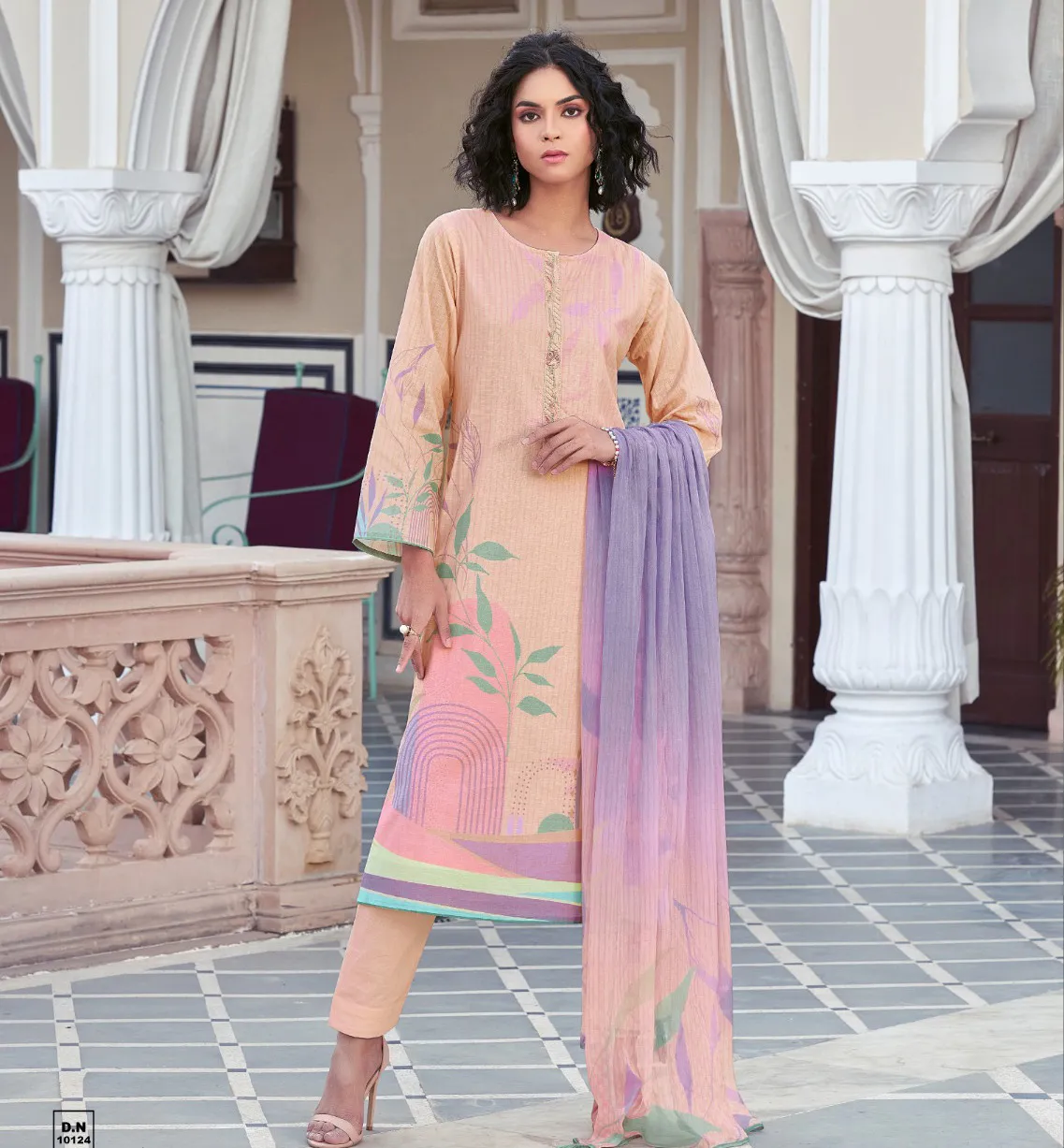 Sadhana Fashion The Zen Collection Pure Linen Salwar Suit Collection