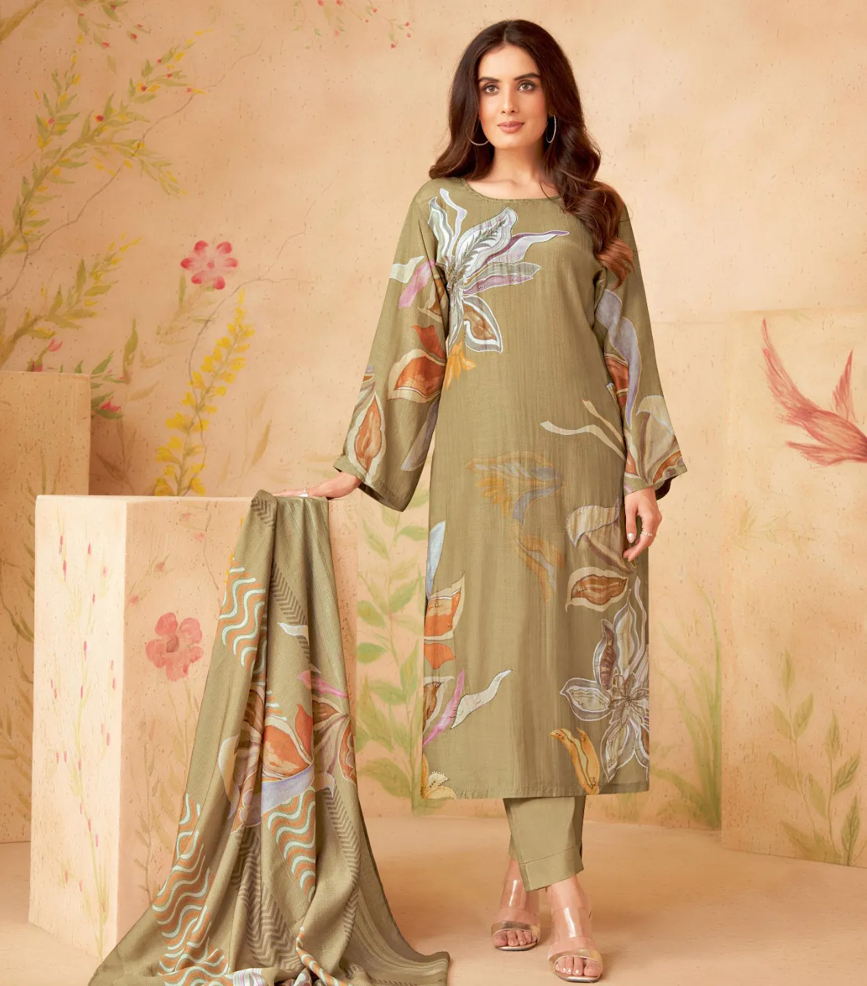 Sahiba Amira Muslin Silk Salwar Suits Collection