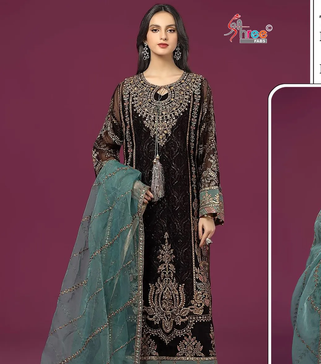 Shree Fab K 5073 Blooming Embroidered Wholesale Pakistani Salwar Suit Collection