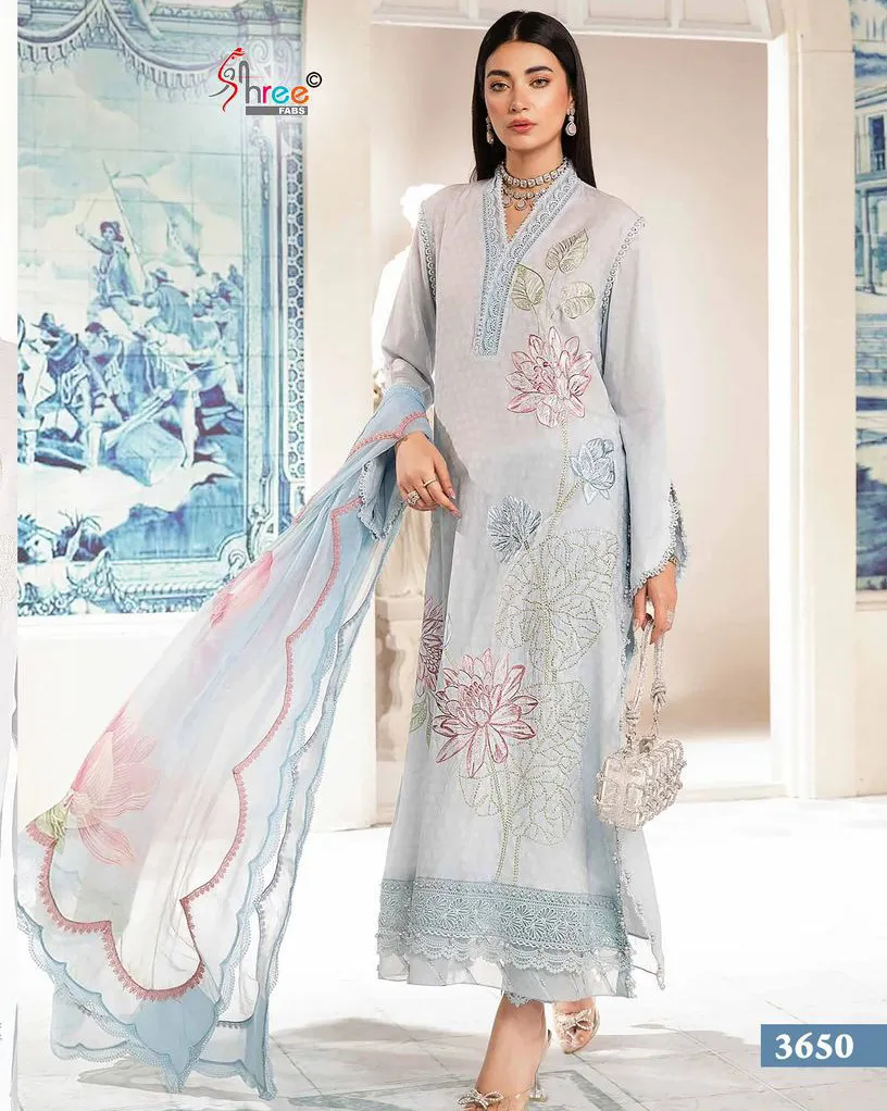 Shree Mariya B M Print Vol 17 Cotton Wholesale Pakistani Salwar Suit Collection