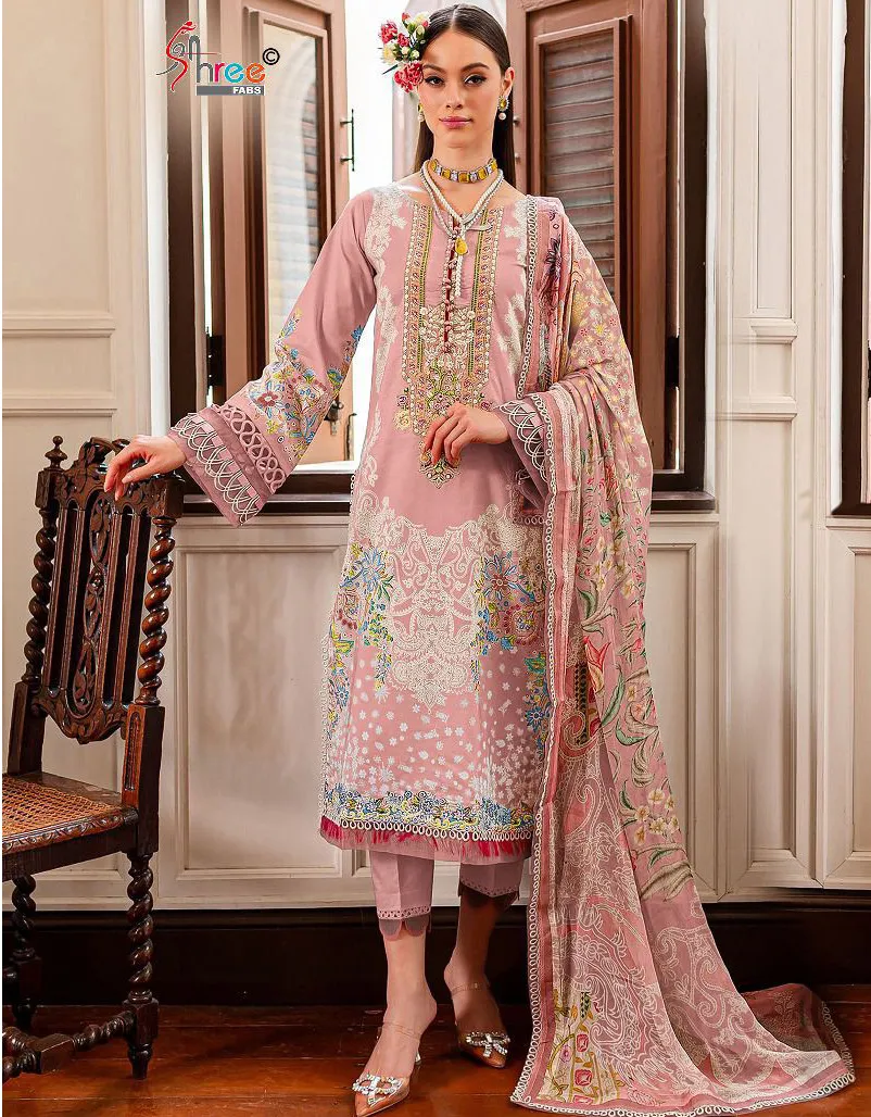 Shree Queens Court Premium Vol 3 Cotton Pakistani Salwar Suit Collection