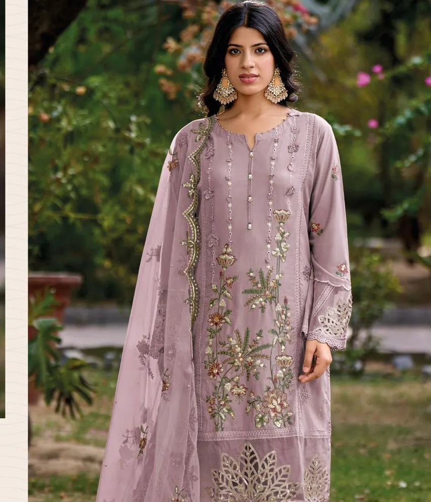 Shree R 1327 A To D Cambric Cotton Wholesale Readymade Salwar Suit Collection