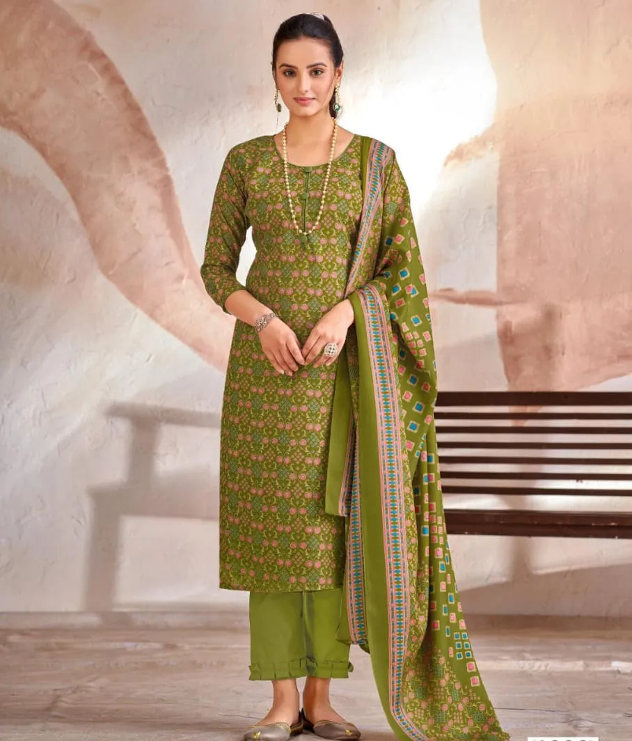 Skt Suit Saira Pure Cambric Salwar Suit Collection