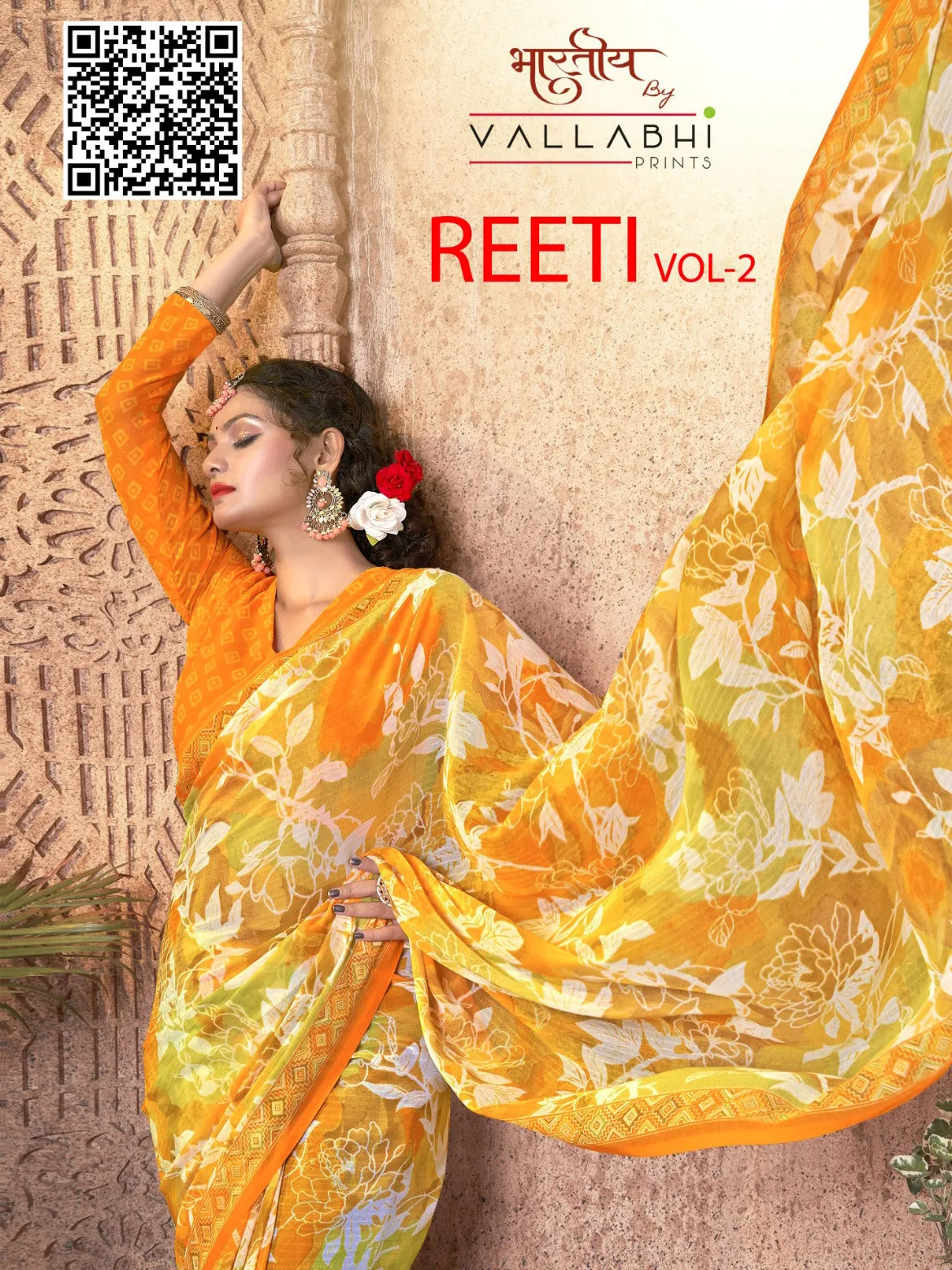 Vallabhi Print Reeti 2 Georgette Wholesale Fancy Sarees Collection