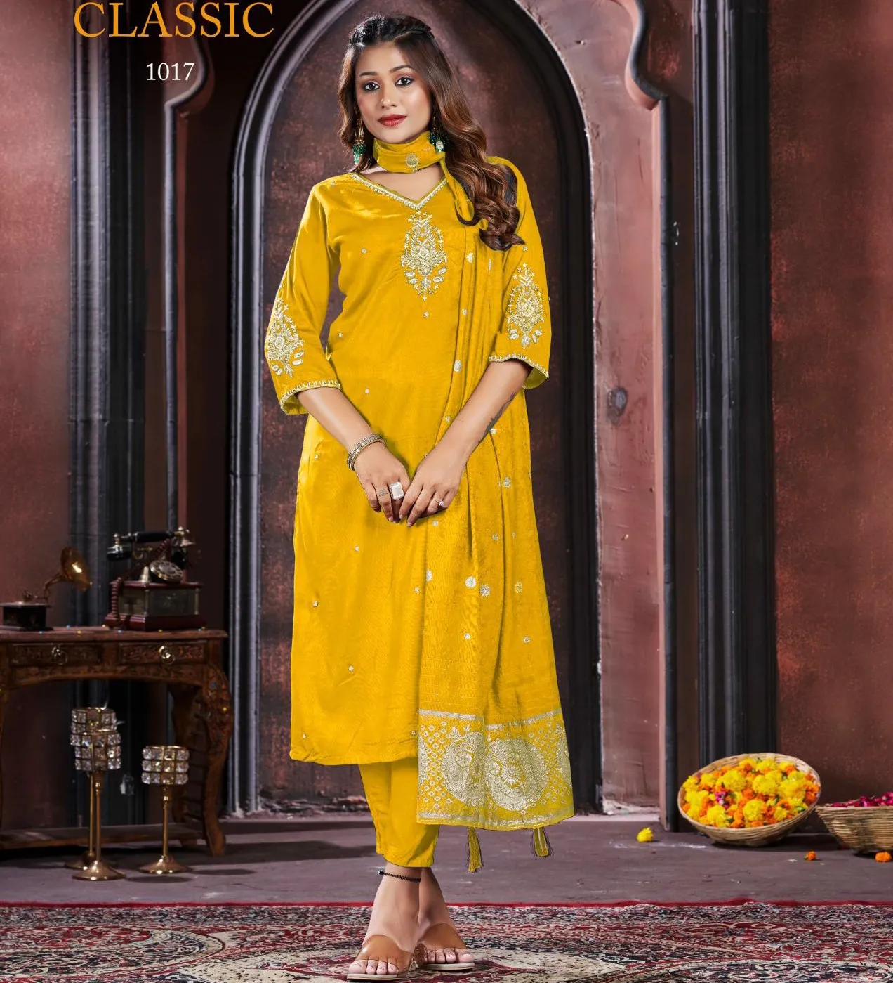 Vouch Fashion Classic Rayon Readymade Sauit Collection