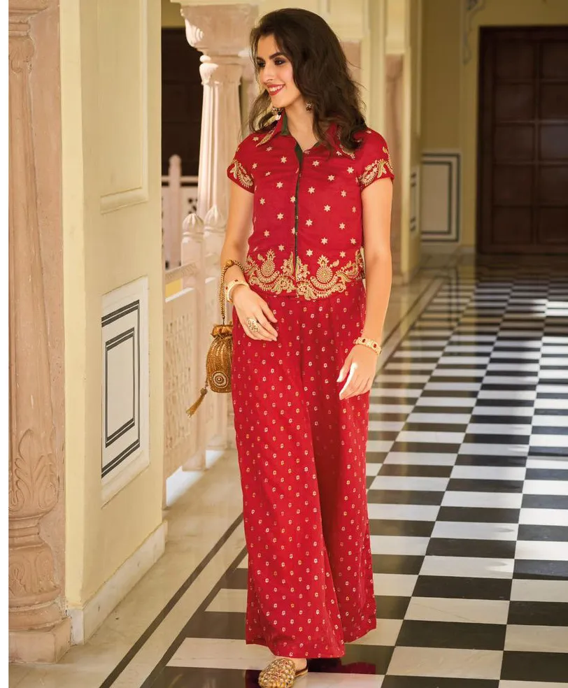 Zaveri Farida Silk Embroidered Wholesale Co Ord Set Collection