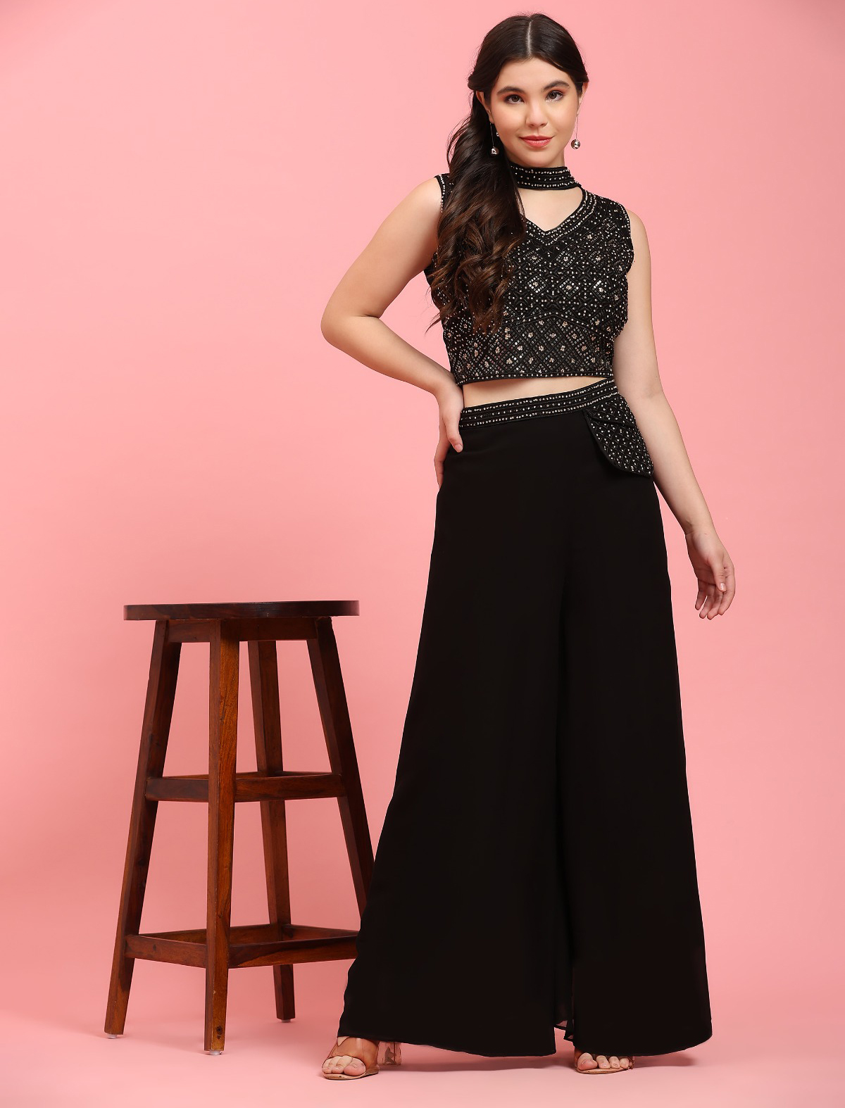 Amoha Crop Top Wholesale Readymade Suit Collection