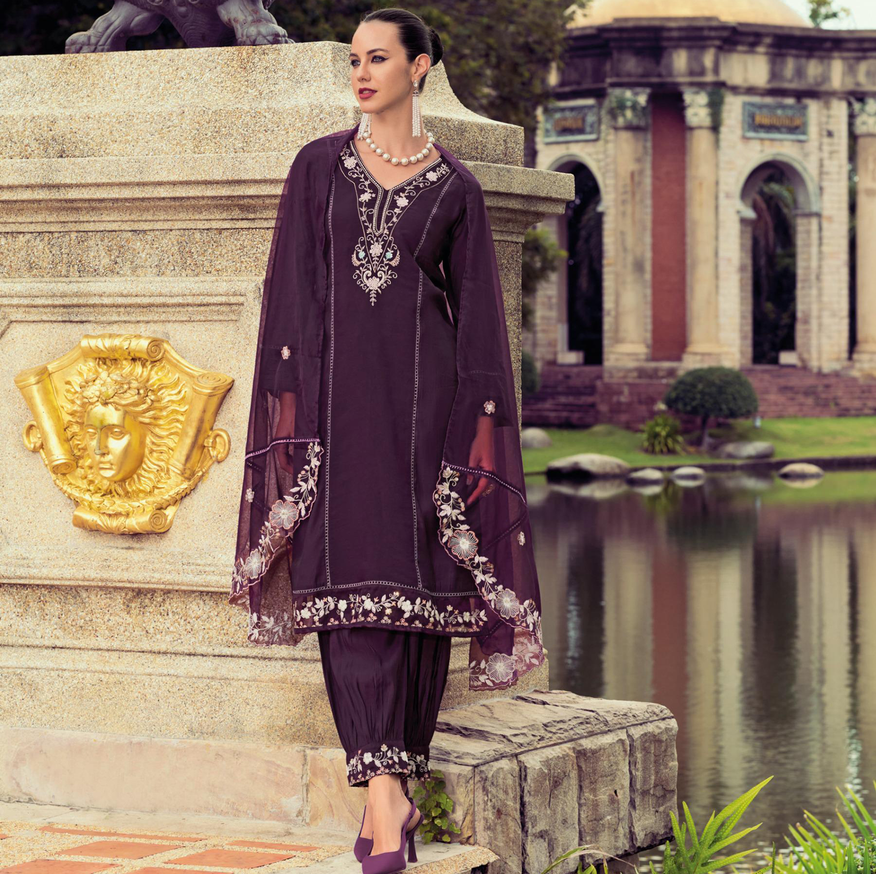 Lady Leela Afsana Viscose Silk Wholesale Readymade Salwar Suit Collection