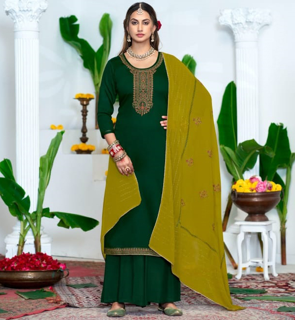 Triple A Star Light Jam Silk Wholesale Designer Salwar Suit Collection