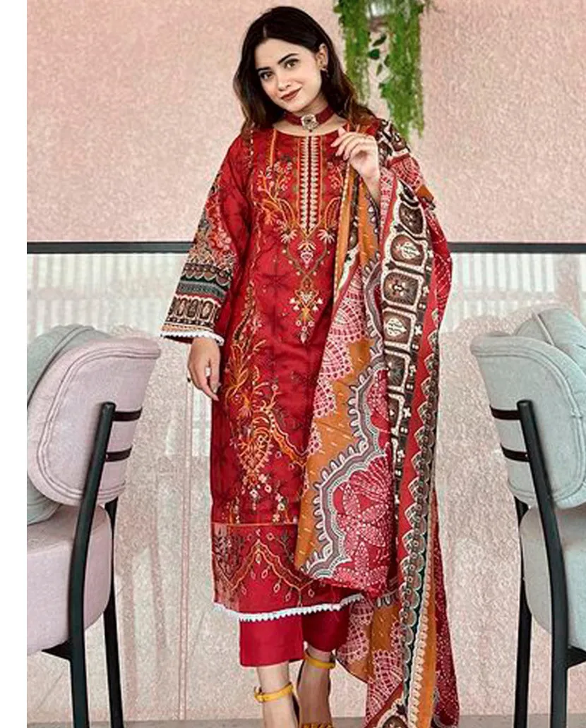 Aasha 1066 Cotton Wholesale Pakistani Suit Collection