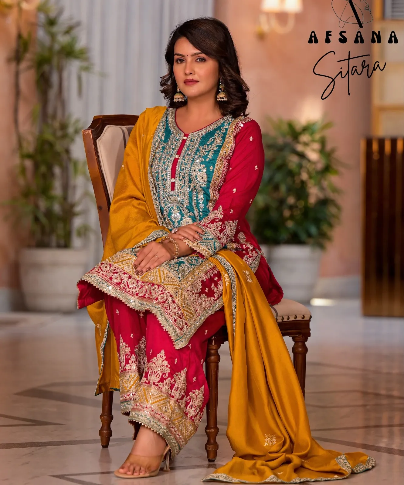Afsana Sitara Premium Silk Wholesale Readymade Salwar Suit Collection